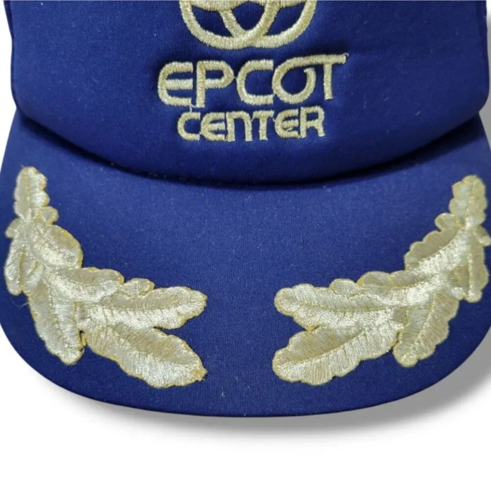 Vintage Disney Hat OSFM Vintage Epcot Center Hat Vintage Trucker Hat Snap Back